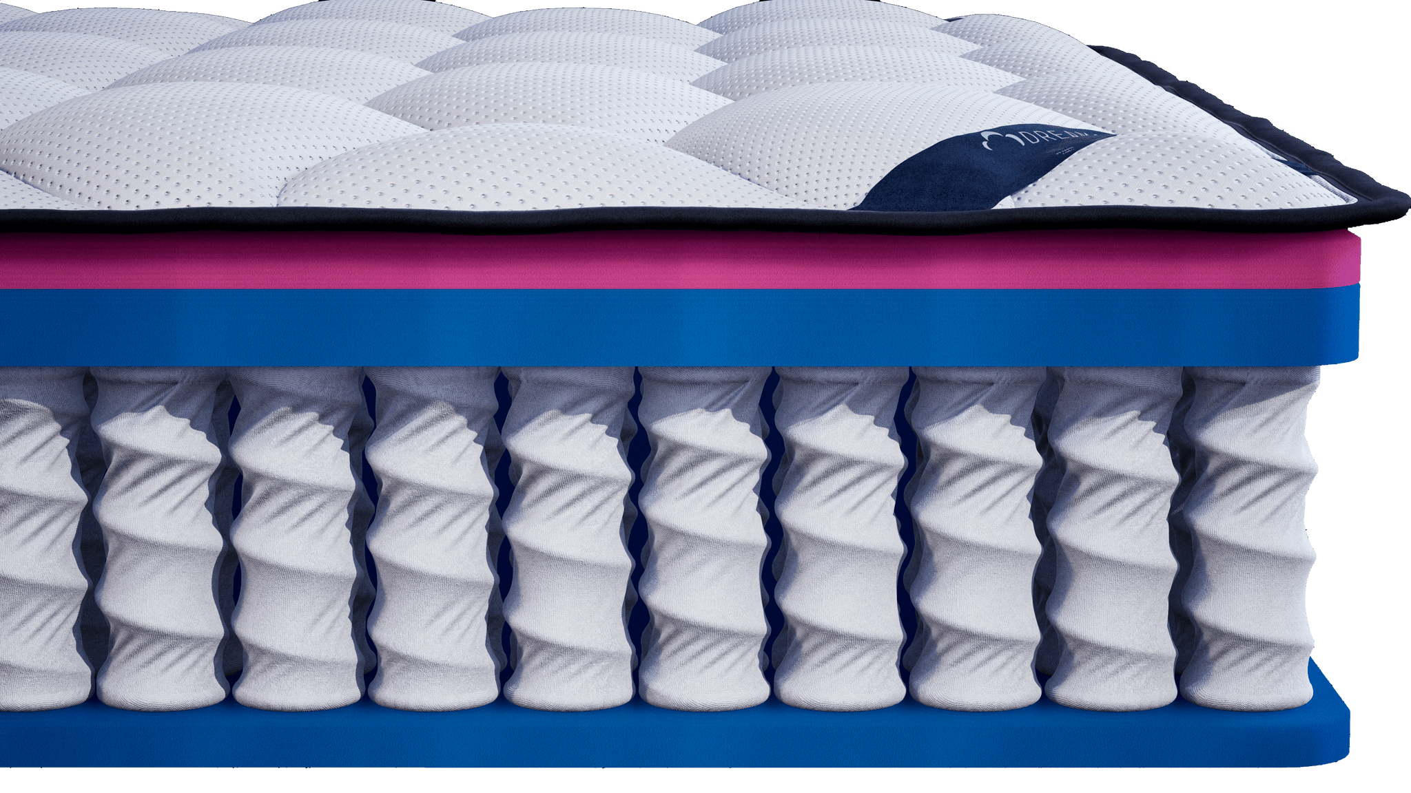 DreamCloud Premier Hybrid Mattress Construction Layers