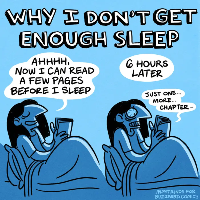 Why I Don't Get Enough Sleep 7 Why I don't Get Enough Sleep
