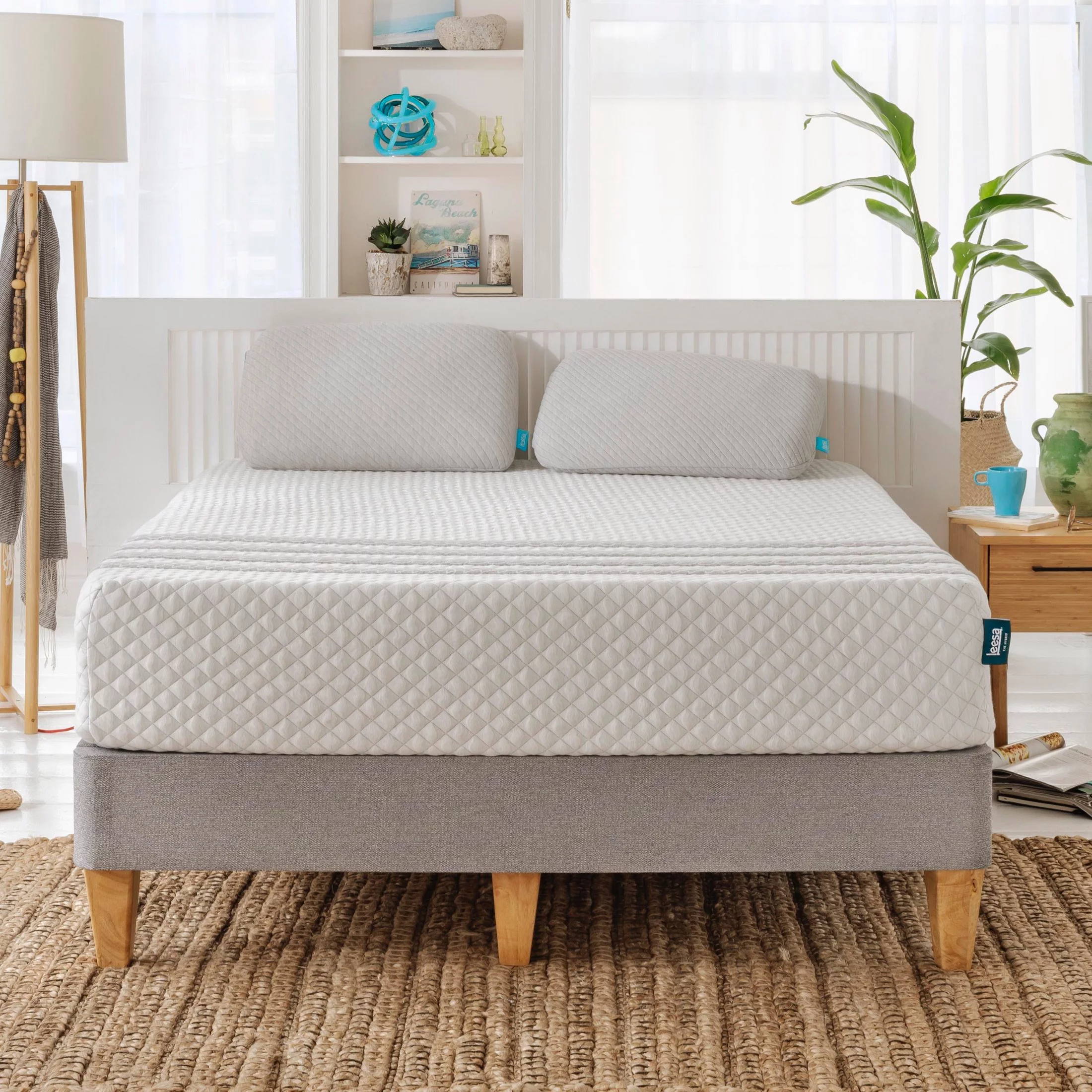 Leesa Hybrid Mattress with Memory Foam and Coils