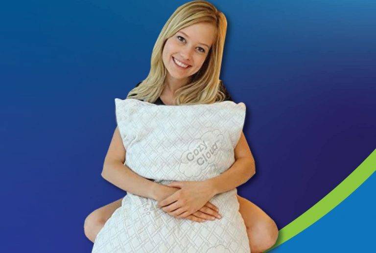 Cozycloud original shredded memory foam pillow
