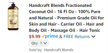 Natural Sun Protection: Why Natural Oils Are Safest for Sun Care 10 Handcraft Blends Fractionated Coconut Oil - 16 Fl Oz - 100% Pure and Natural - Premium Grade Oil for Skin and Hair - Carrier Oil - Hair and Body Oil - Massage Oil - Hair Tonic