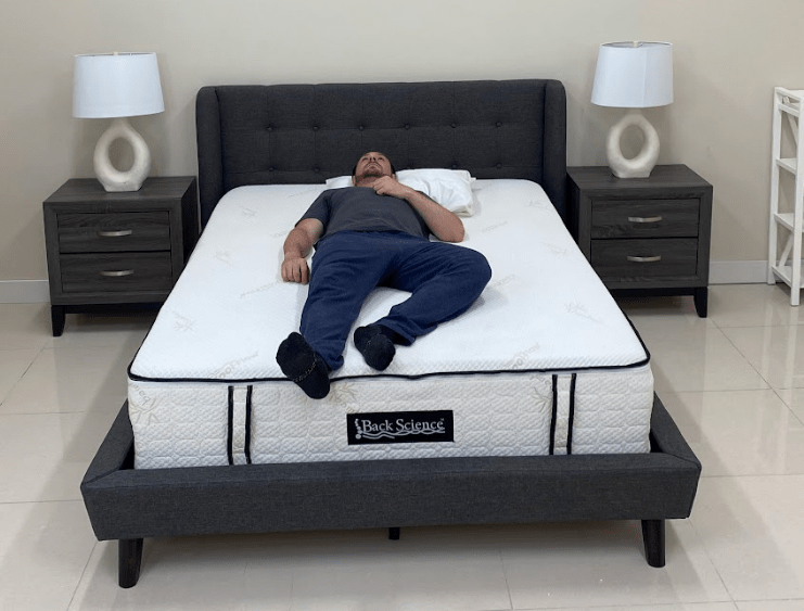 Back Science Bed System for Back Pain Relief