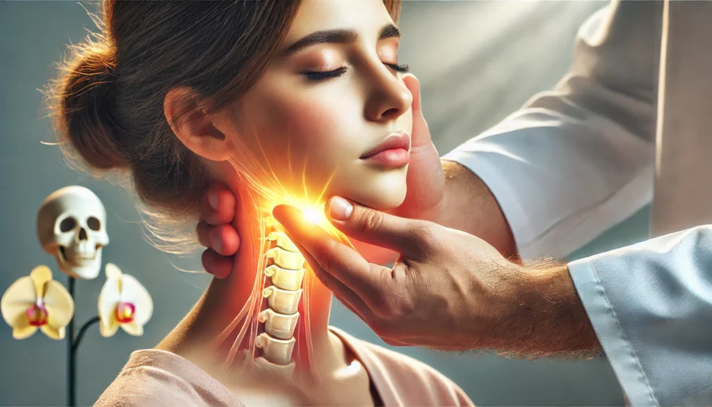 NeuroFascial Health, TMJ (temporomandibular joint) therapy, focusing on relief for jaw tension and pain