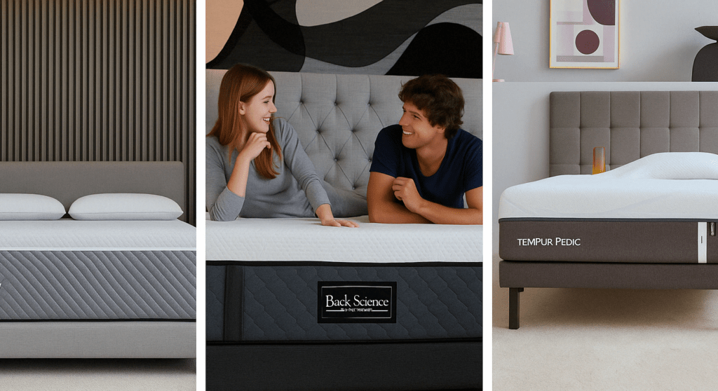 Tempur-Pedic vs. Tempflow vs. Back Science