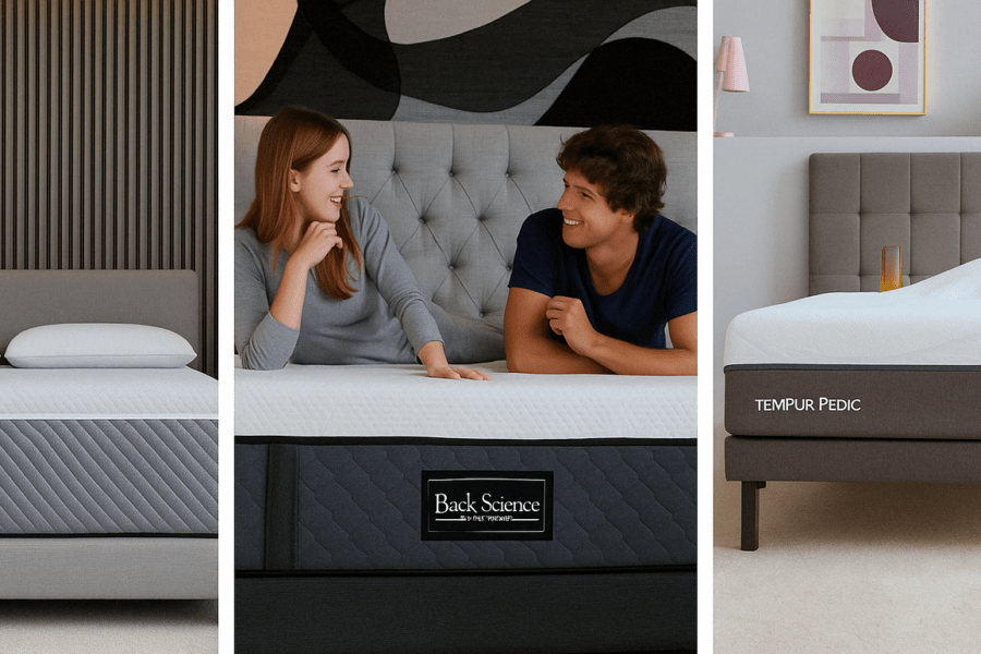Tempur-Pedic vs. Tempflow vs. Back Science