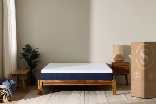 Silk and Snow Original Memory Foam Mattress (bed in a box)