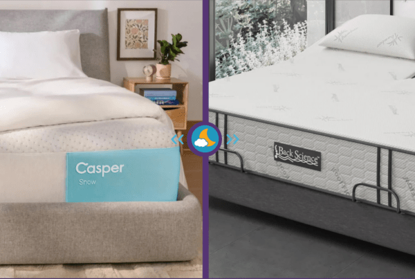 Mattress Comparison: Back Science Series 2 and Casper Snow Hybrid Mattress